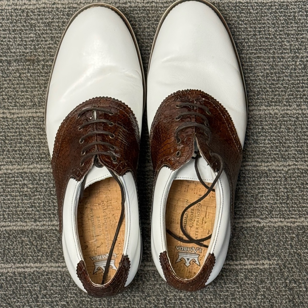 Like New Worn Once Size 11.5/12 Lambda Golf Shoes